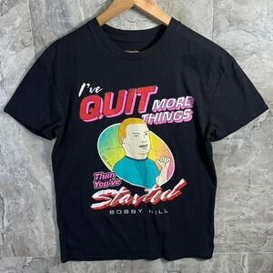 Bobby Hill King Of The Hill I've Quit More Things Than You've Started Tee Size M